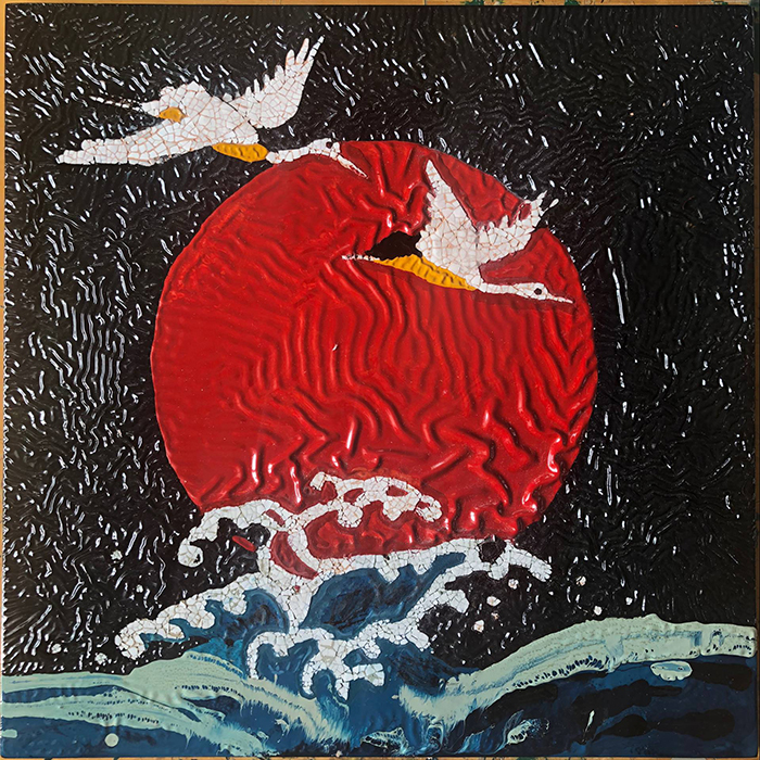 我校举办漆画作品展